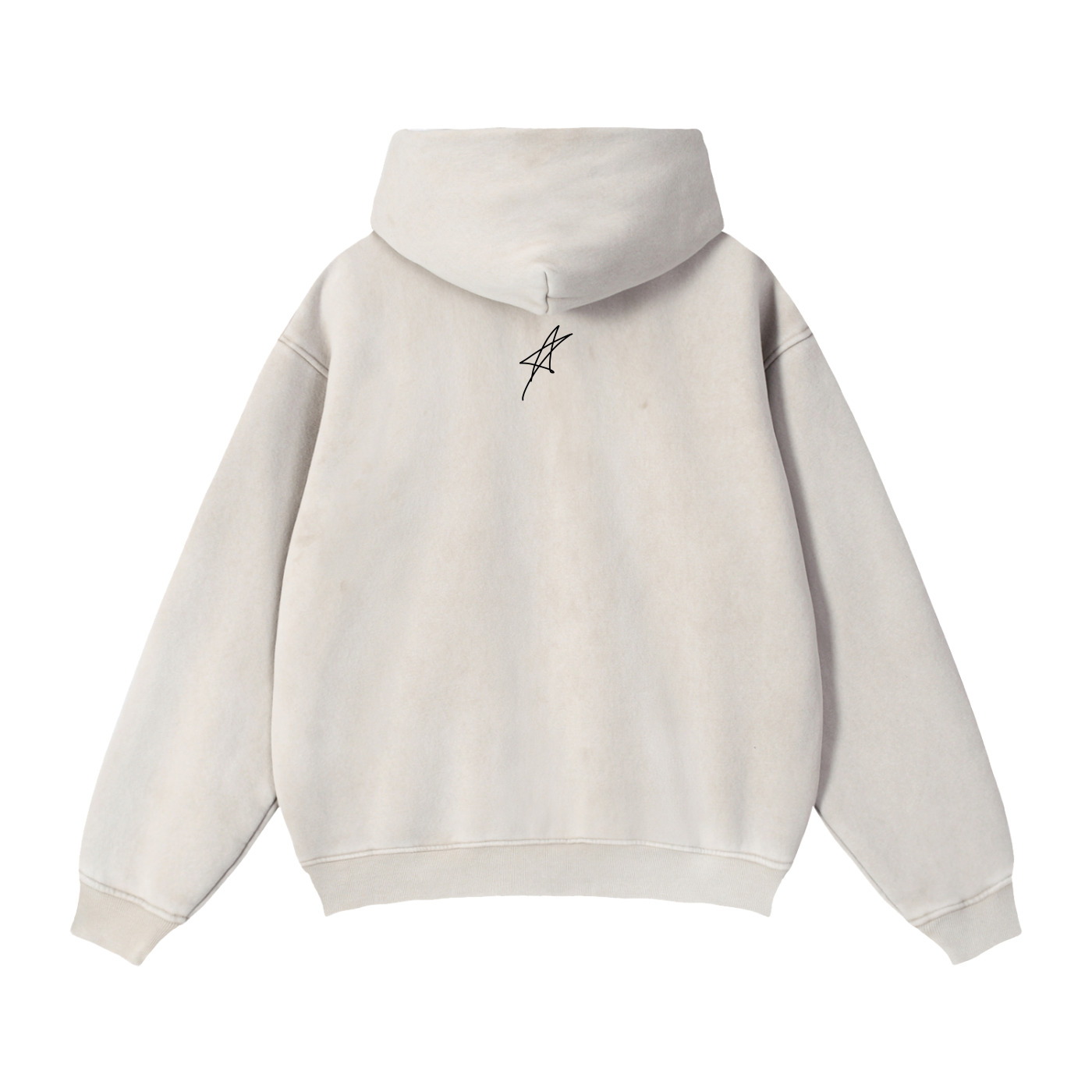 N-S Double zipper hoodie