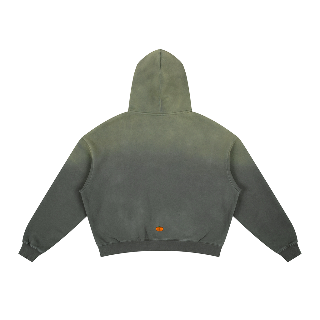 Frayed Fleece Hoodie