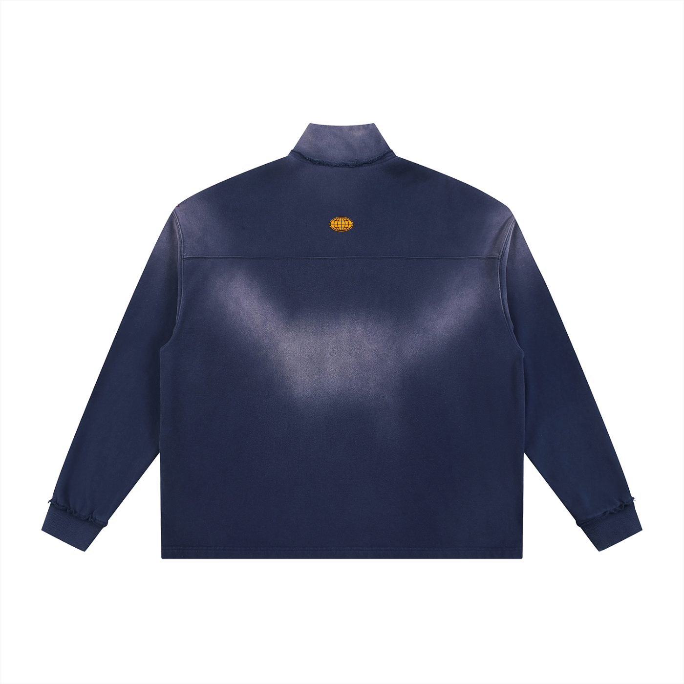 Raw Edge Quarter-Zip