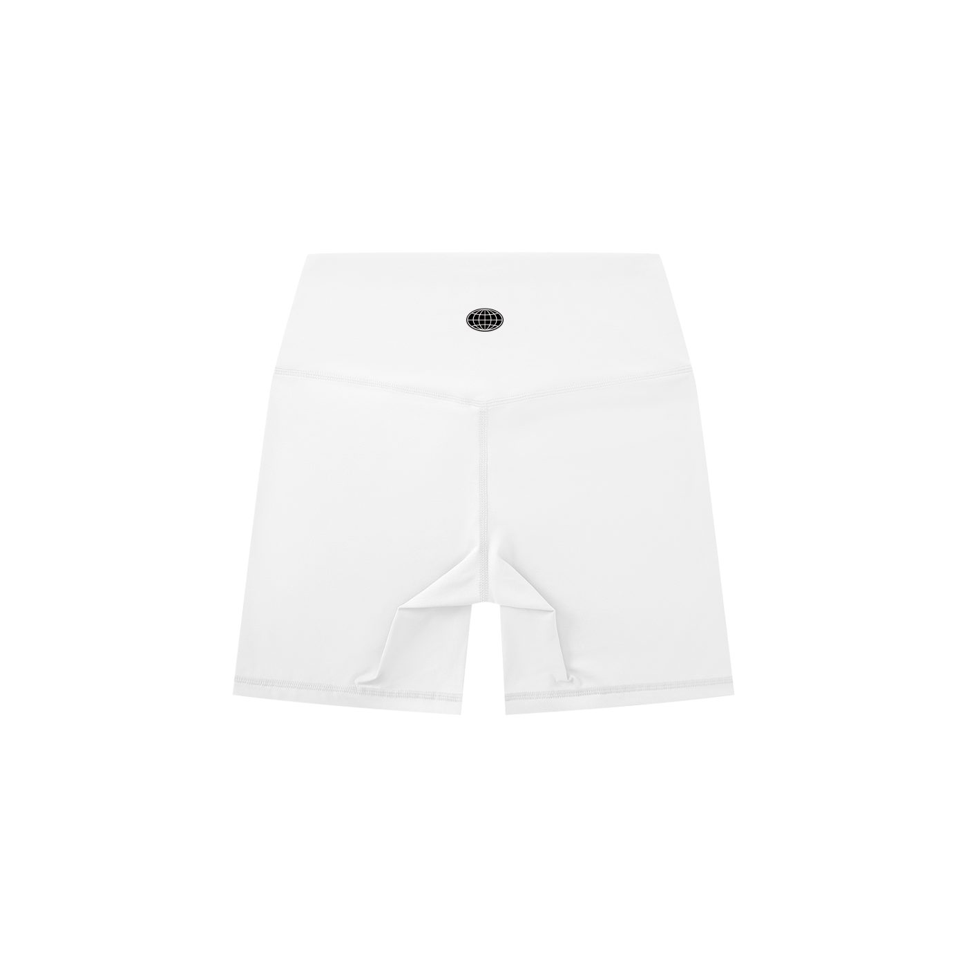 Biker Shorts (Black Logo)