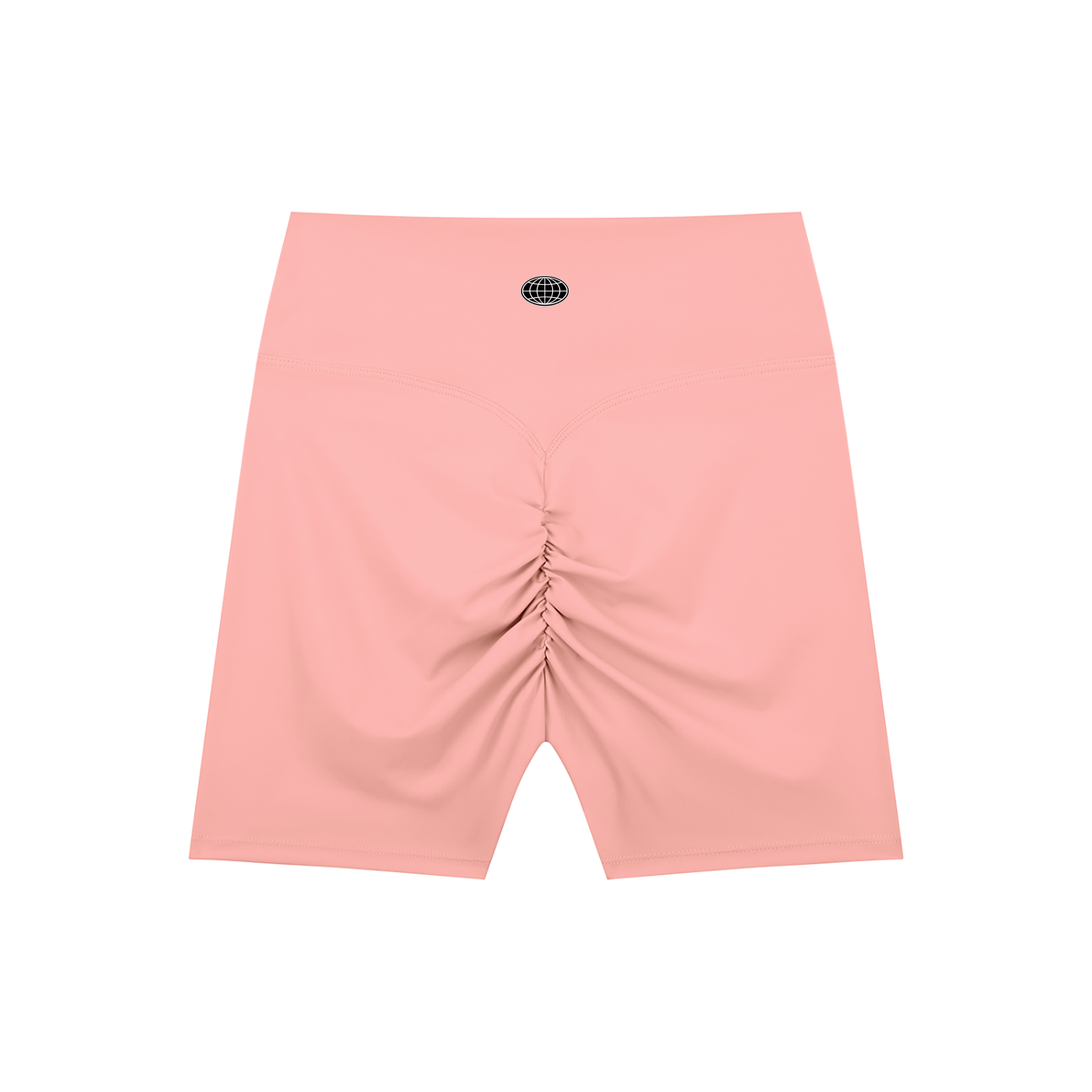 Biker Shorts (Black Logo)