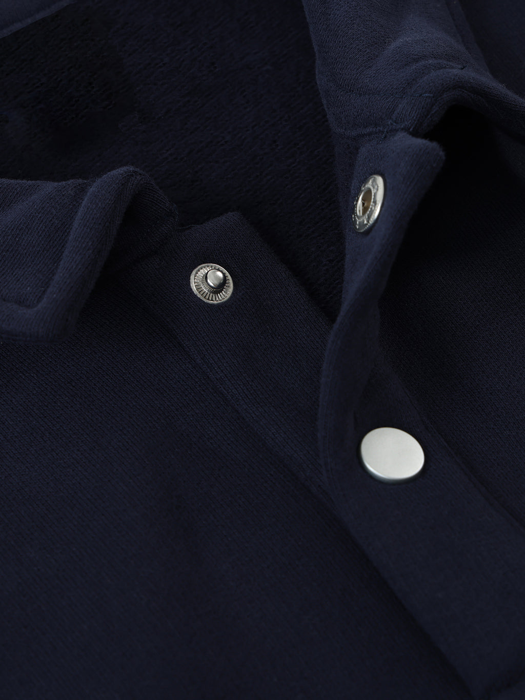 Collared globe sweatshirt