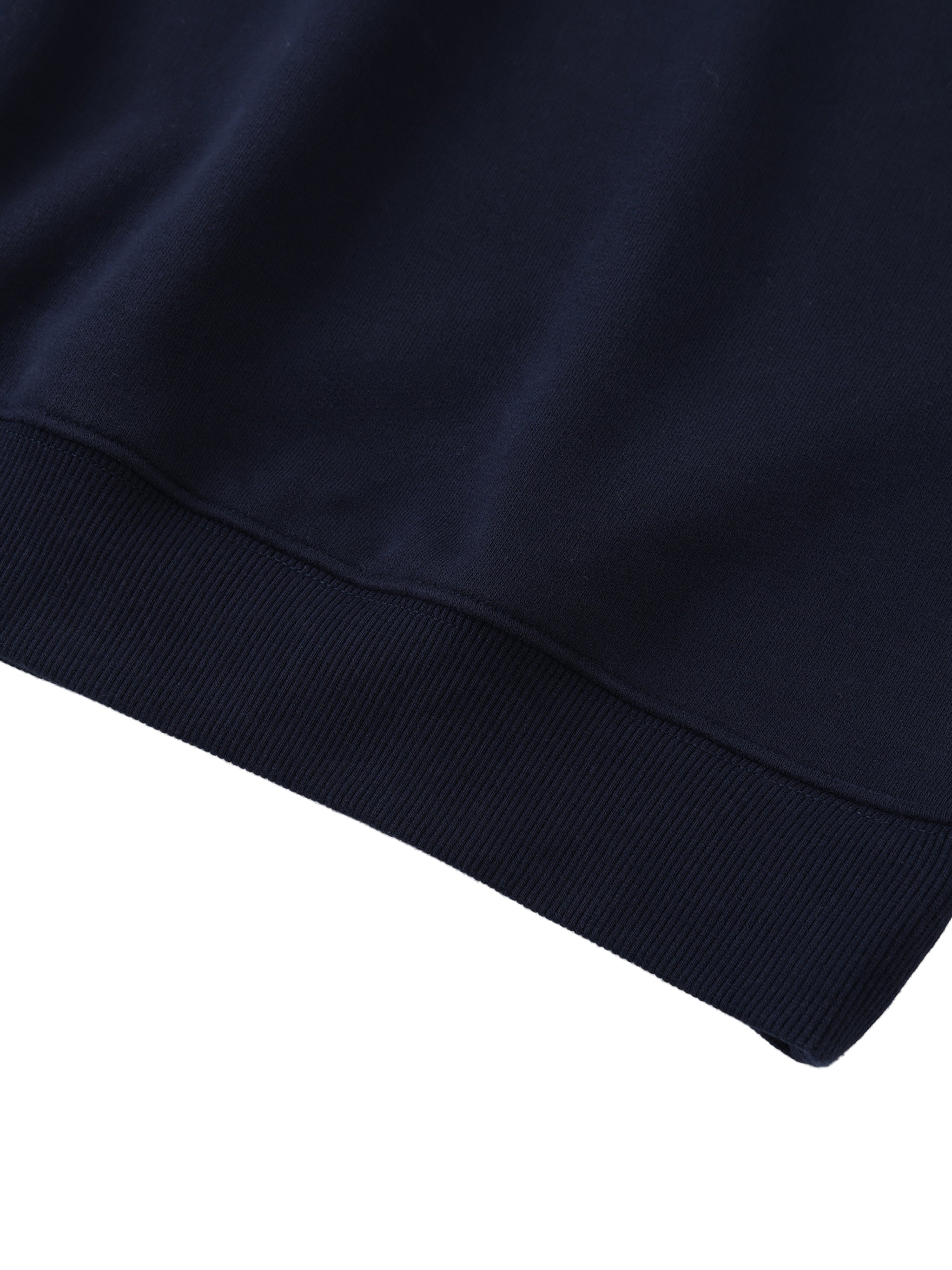 Collared globe sweatshirt