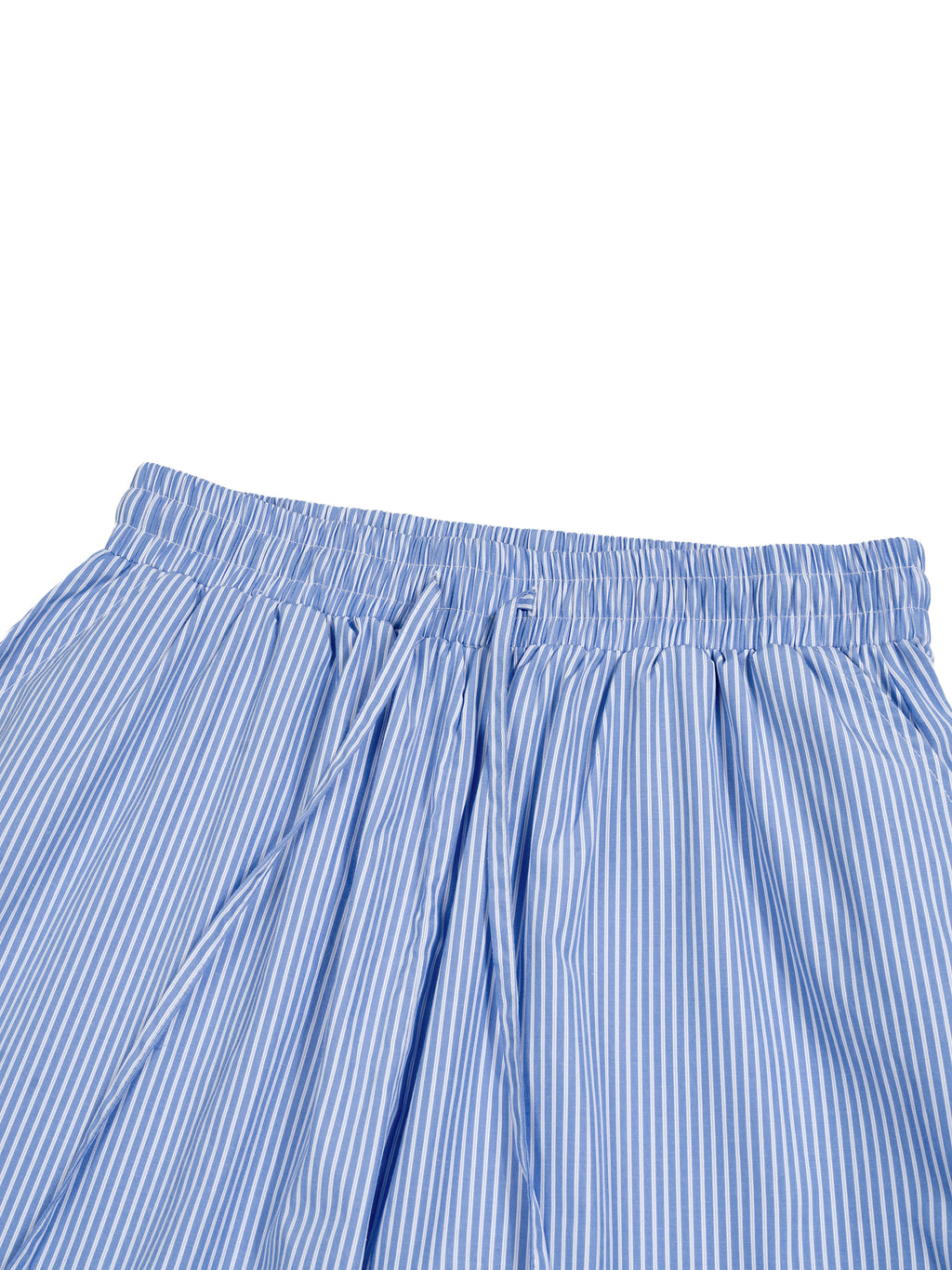 Vertical Stripe Barrel Pants
