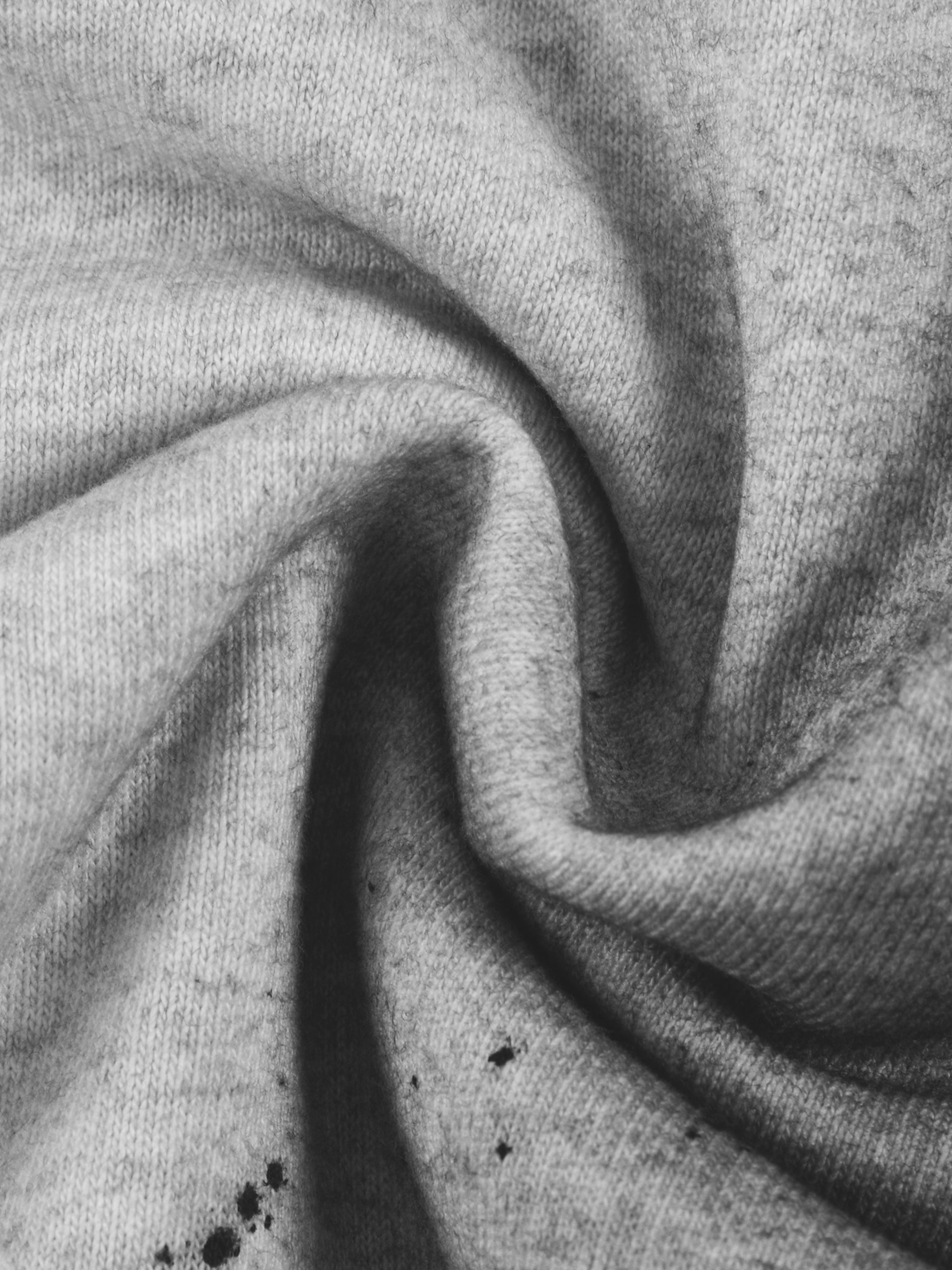 N-S Distressed Fleece Hoodie
