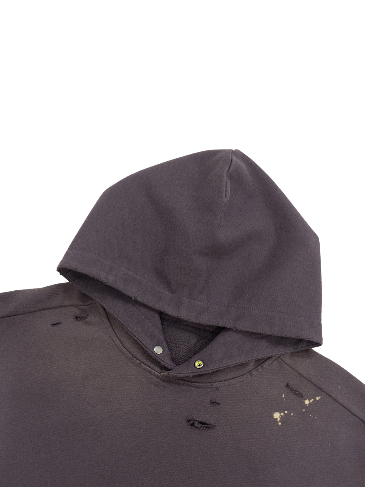 Frayed Fleece Hoodie