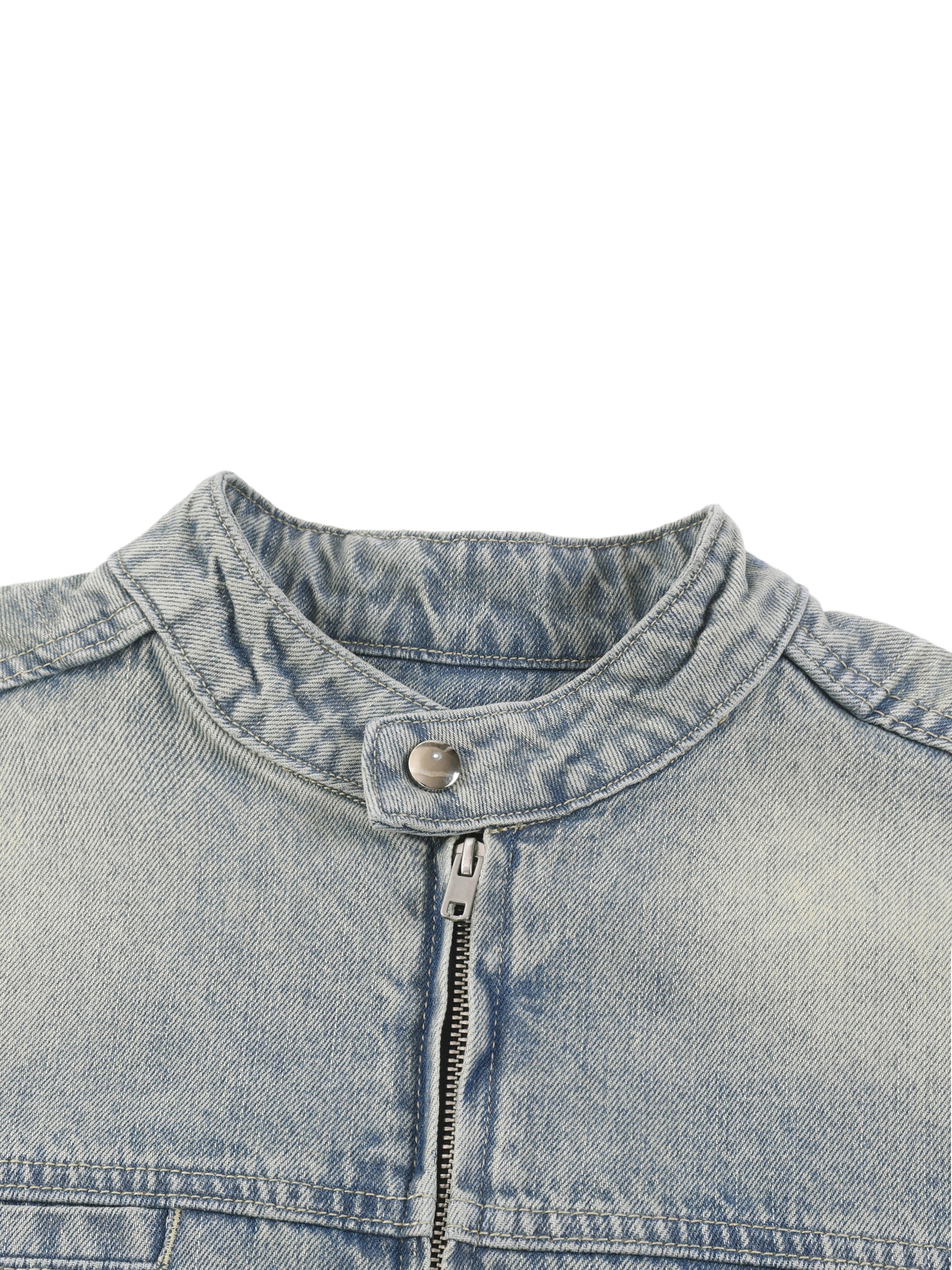 Vintage Wash Denim Jacket