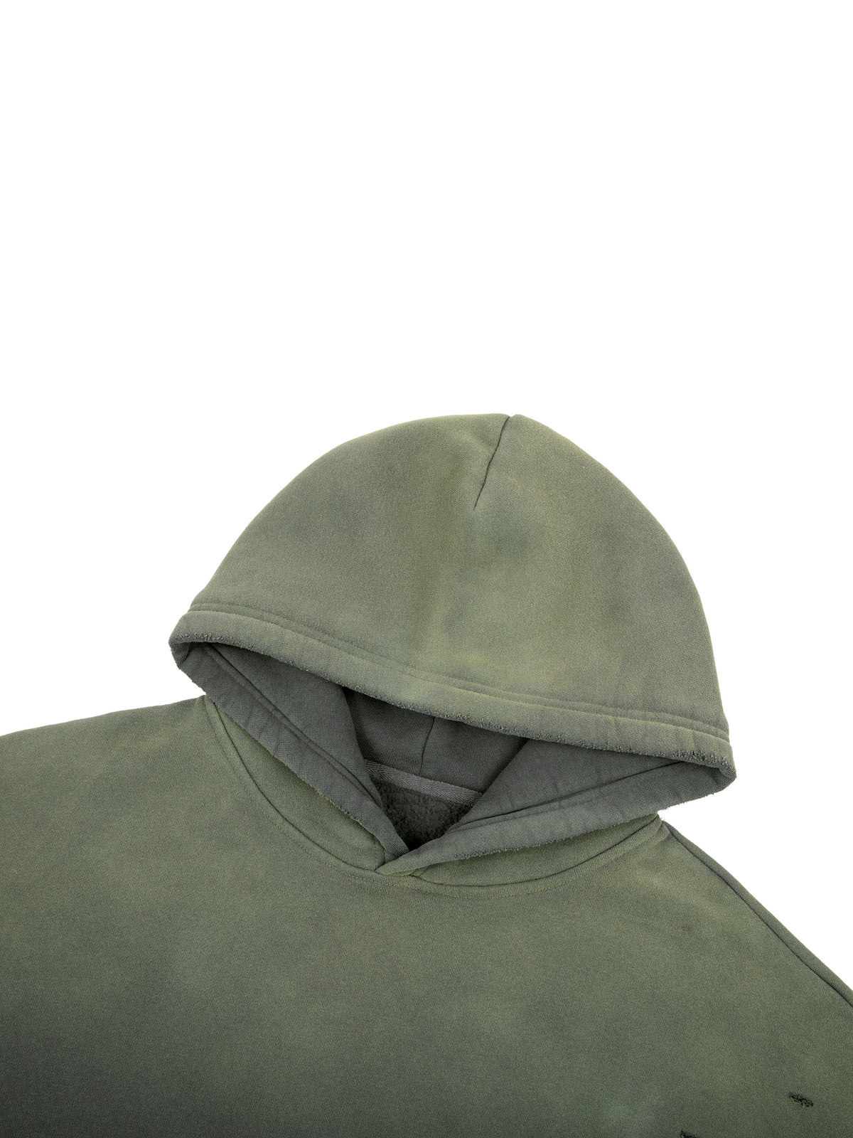 Frayed Fleece Hoodie