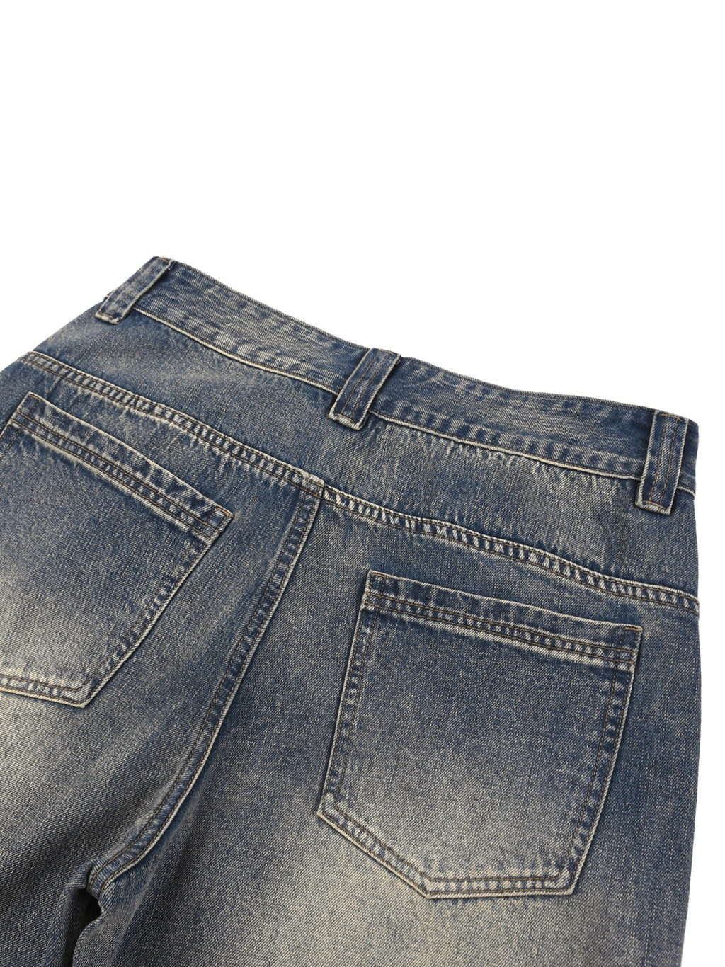 N-S Baggy Denim Shorts