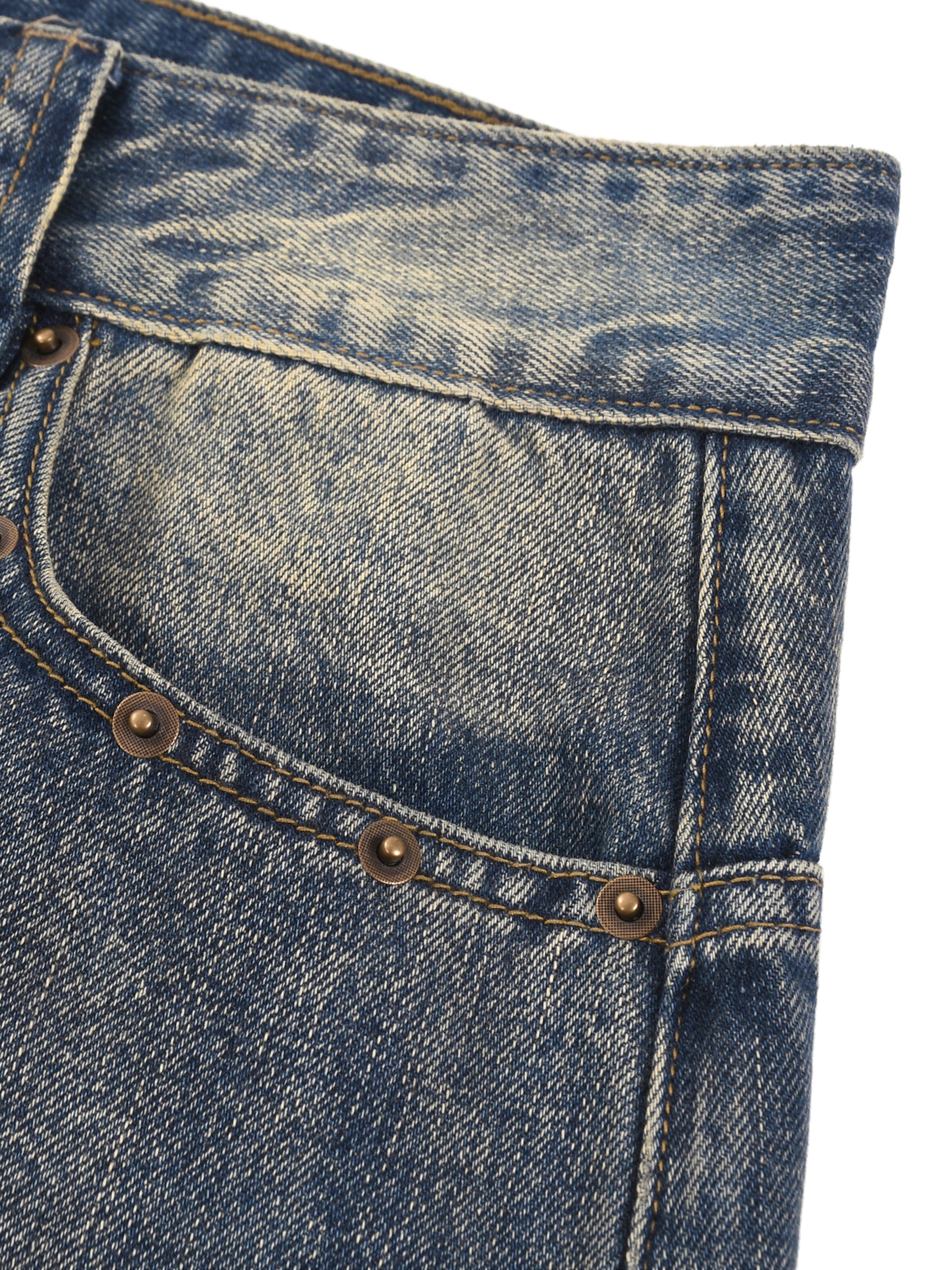 N-S Baggy Denim Shorts