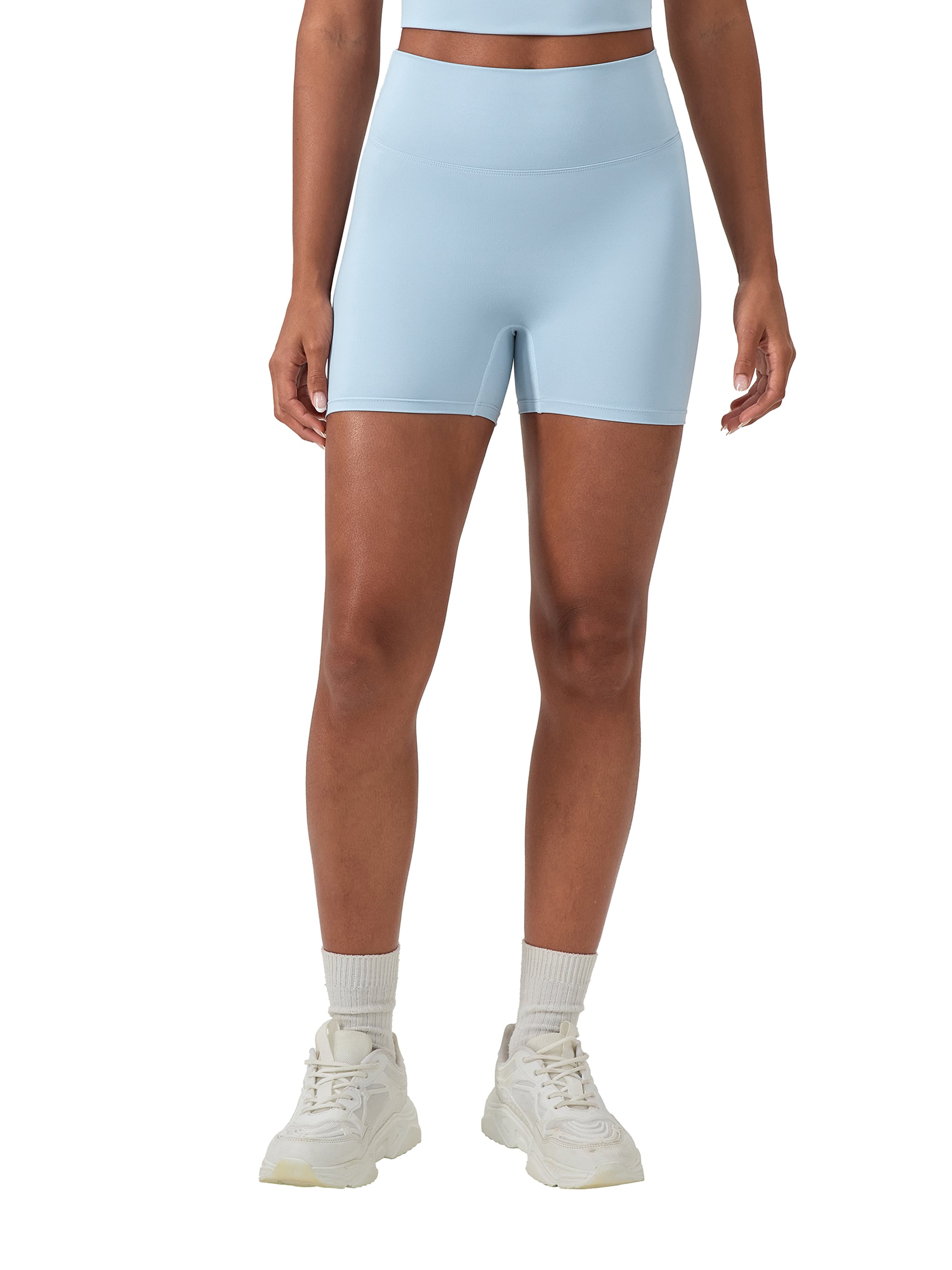 Biker Shorts (Black Logo)