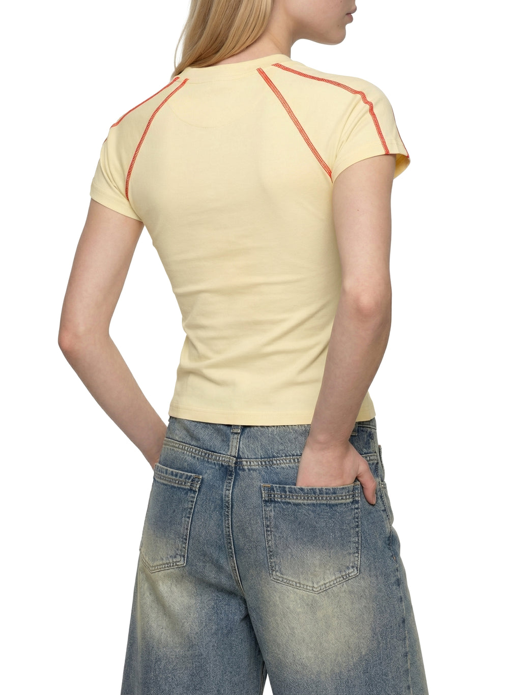 Contrast Stitch T-Shirt