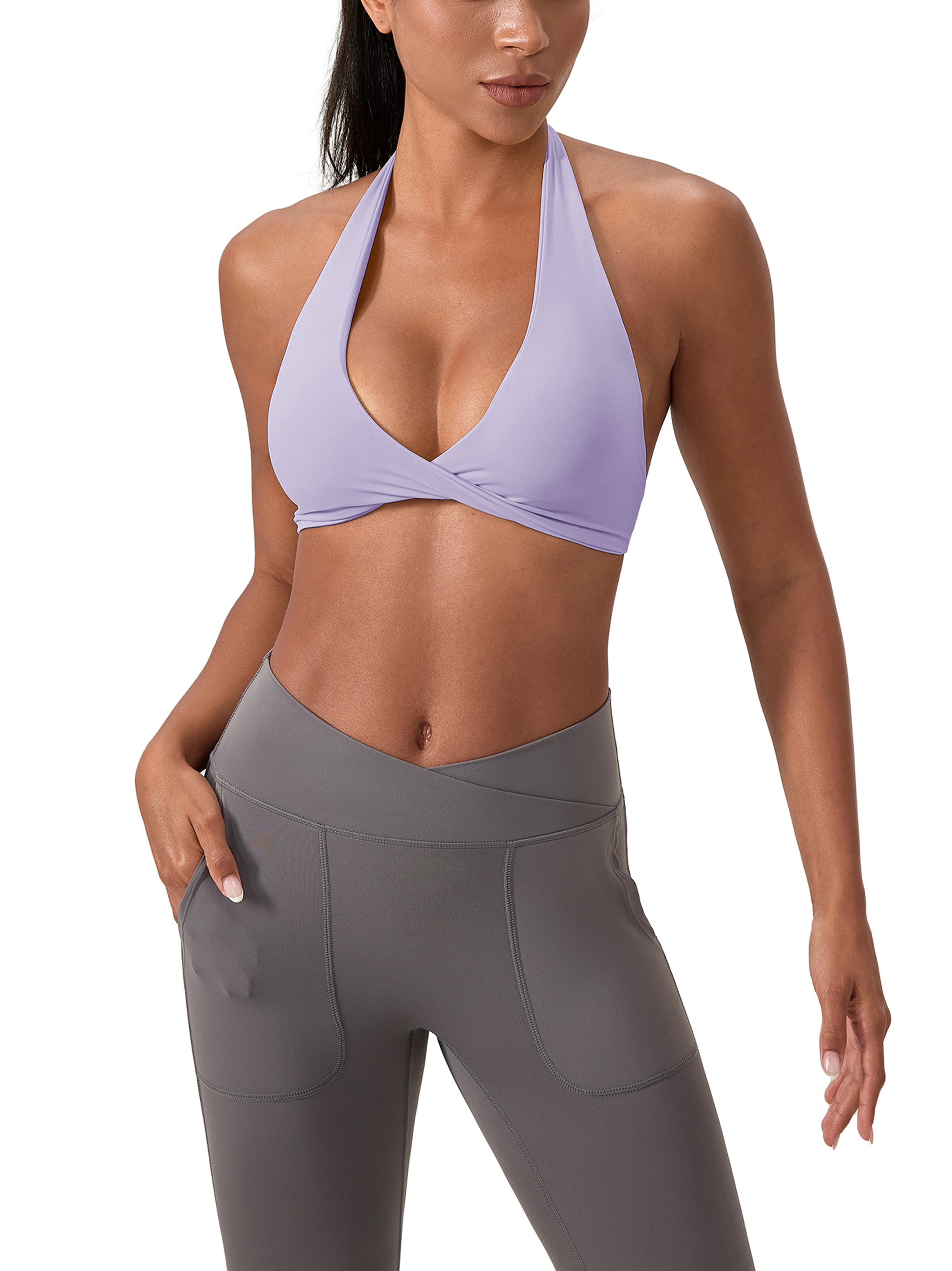 Halter Sports Bra