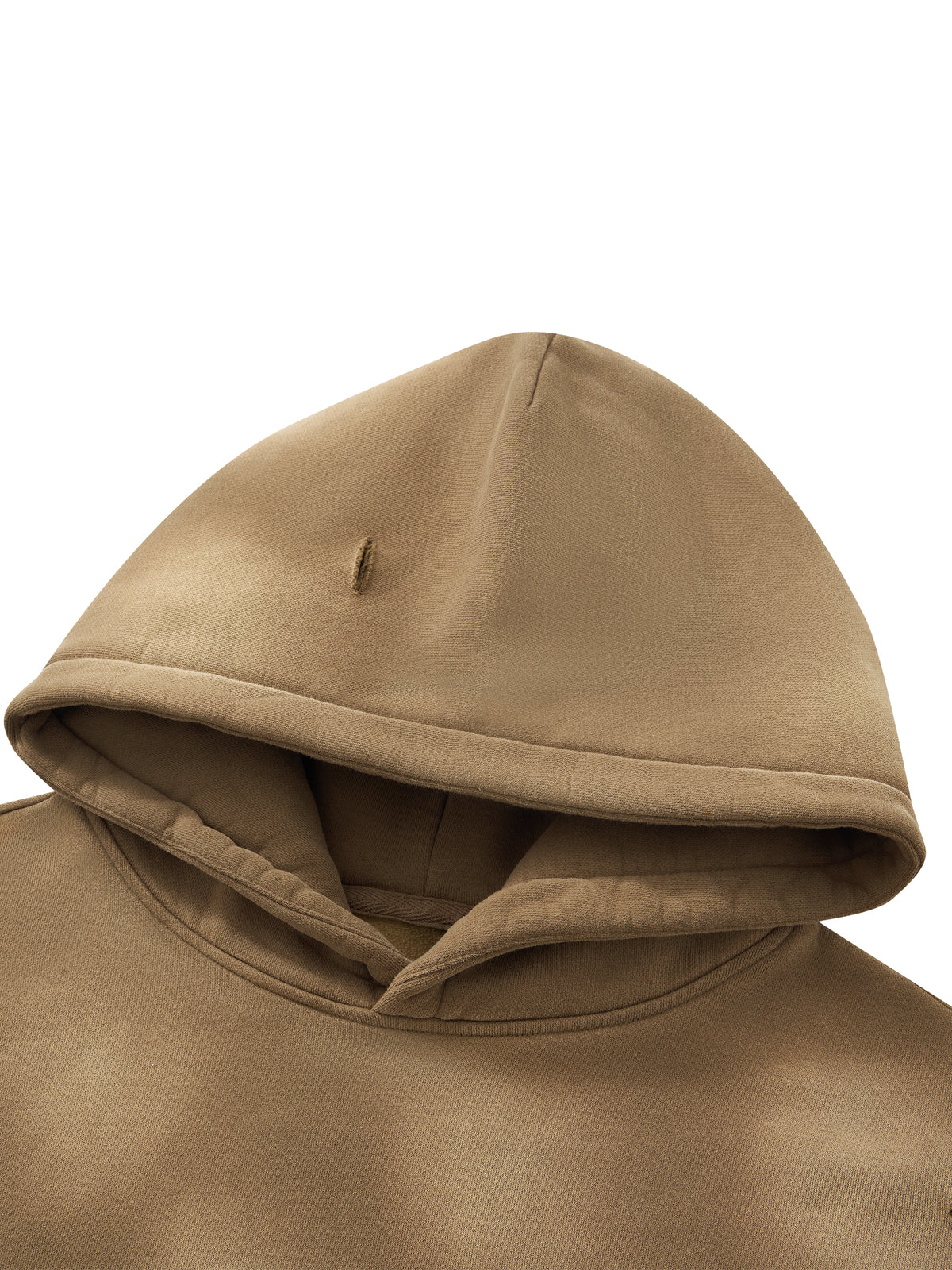 Frayed Fleece Hoodie