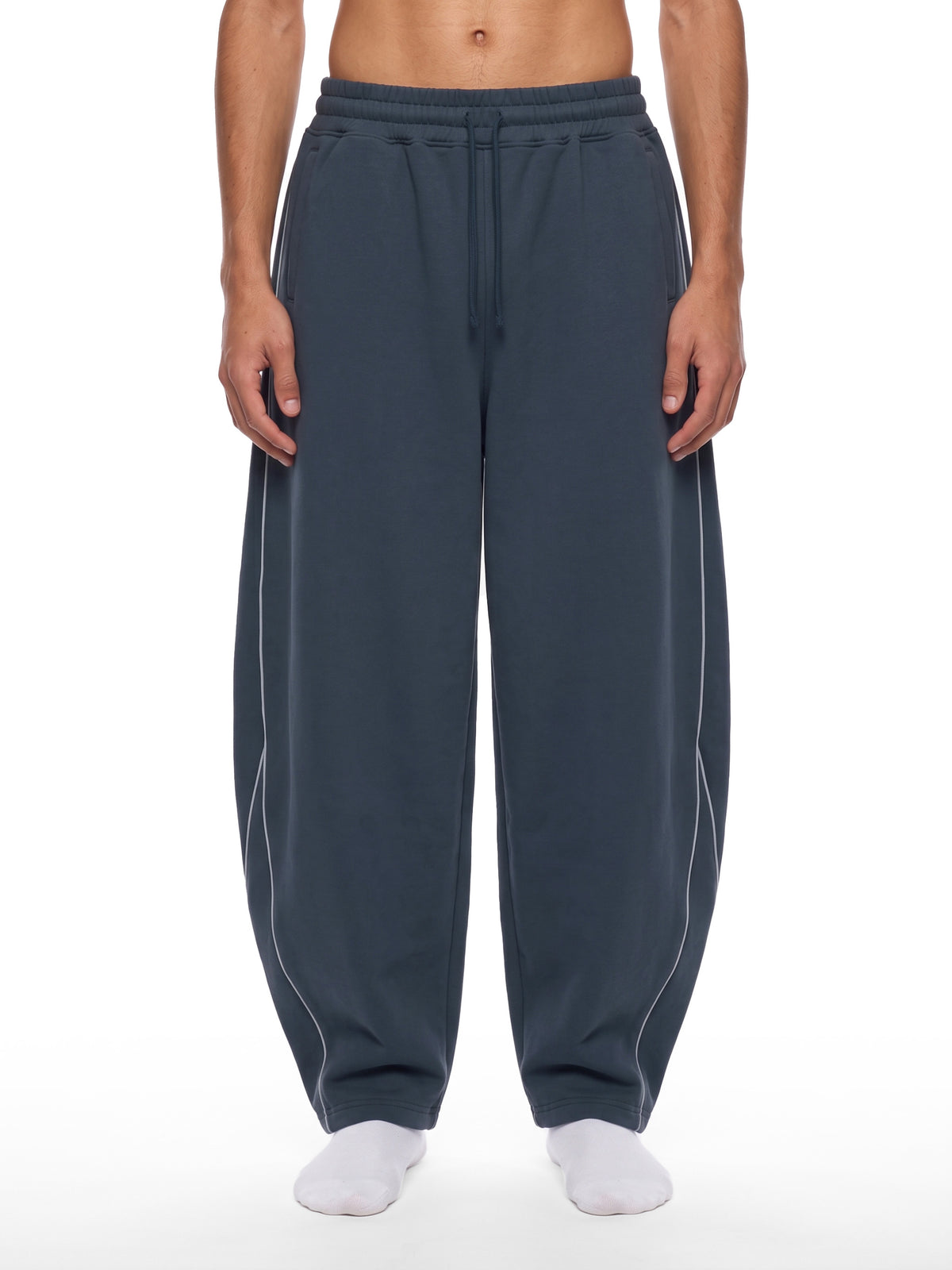Fleeced Barrel Sweatpants